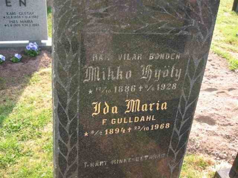 Grave number: 1 GC 07     80