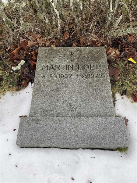 Gravnummer: SJ M    14