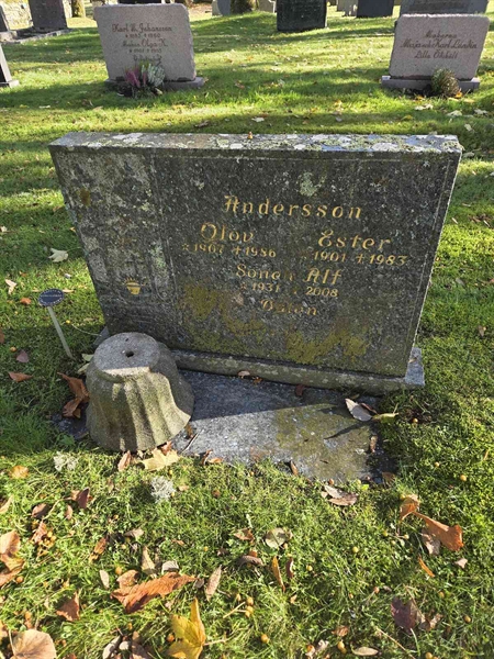 Grave number: Ö A C   583-585