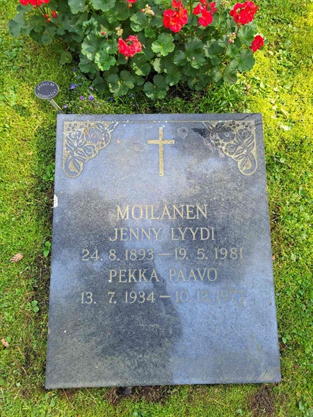 Grave number: H HE   188-189