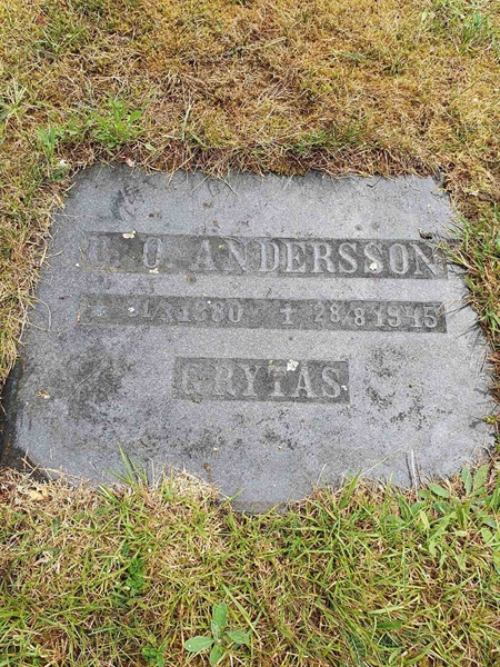 Grave number: Å A    17