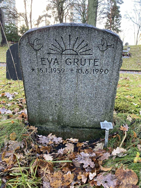 Gravnummer: 1 B    57