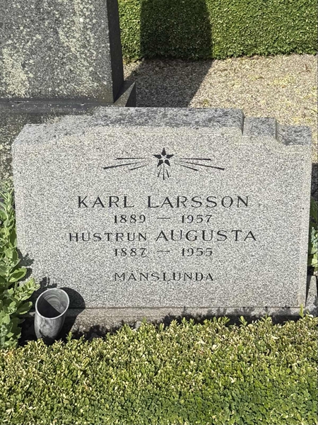 Grave number: FÅ D 25, 26