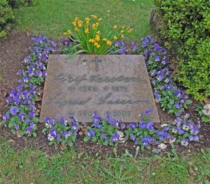 Grave number: SN HU    36
