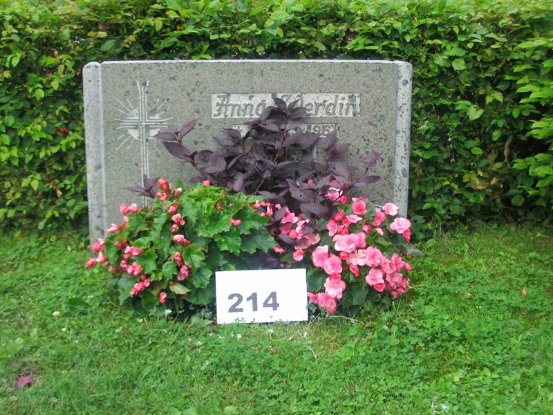 Gravnummer: FK 02    214