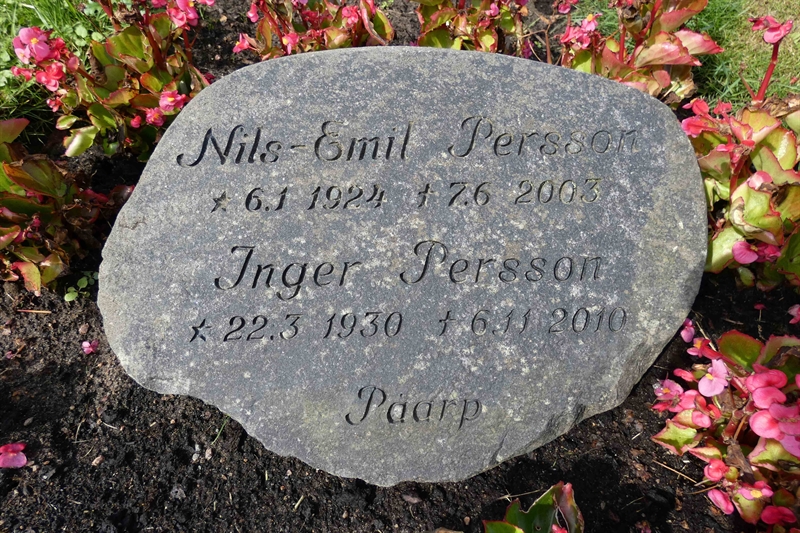 Grave number: TR C    16