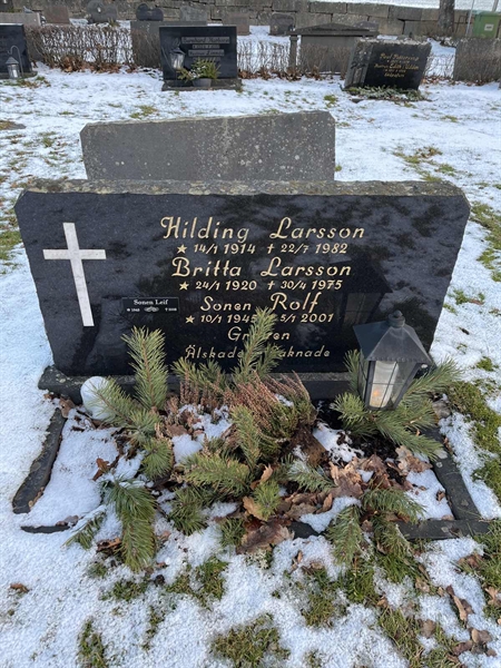 Grave number: Lax mell Kv4 118+119