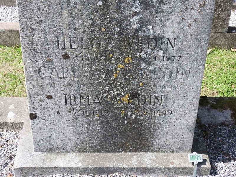 Hautatunnus: BRO 1   106