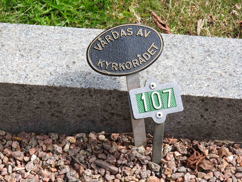 Grave number: BRO 1   107