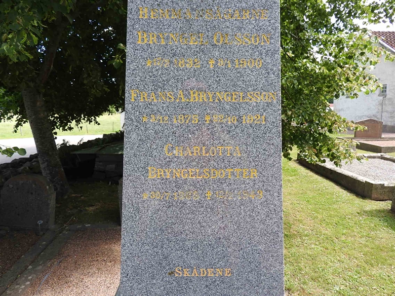 Grave number: BRO 1   123