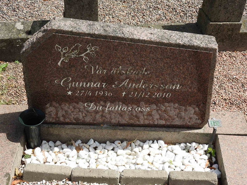 Grave number: BRO 1   127