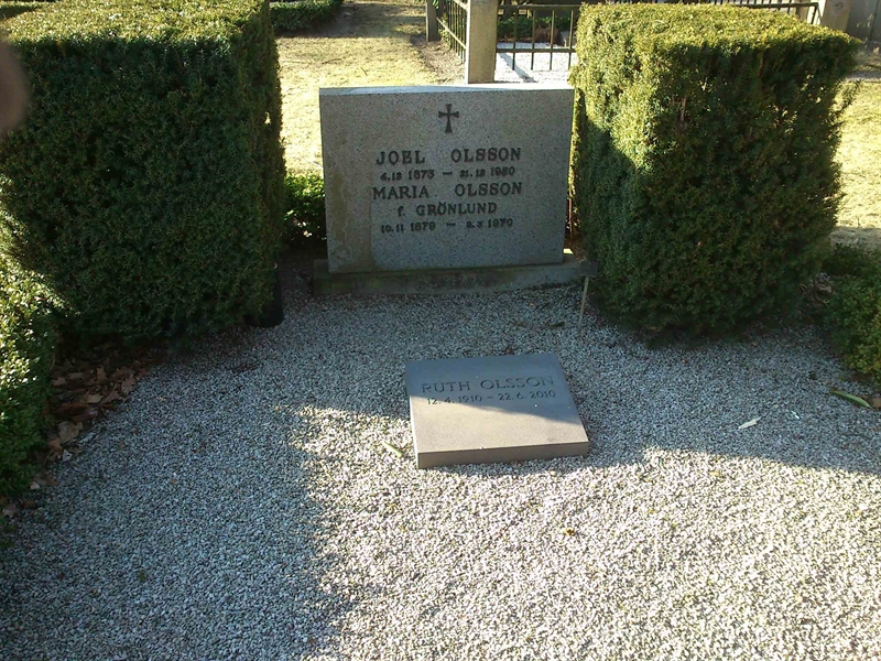 Grave number: Kg XV    72