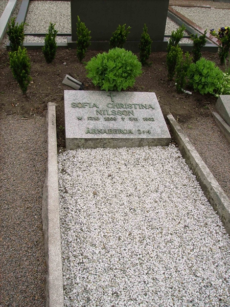 Grave number: LM 2 18  099