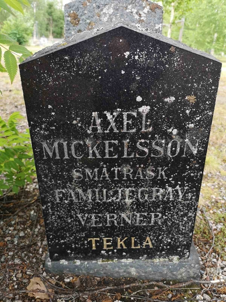 Grave number: SK K   103