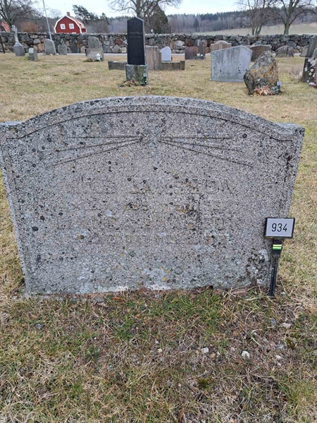Grave number: KG A   934, 935