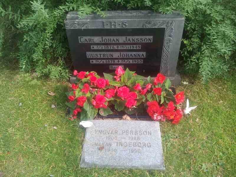 Grave number: 1 KV.1     9-10