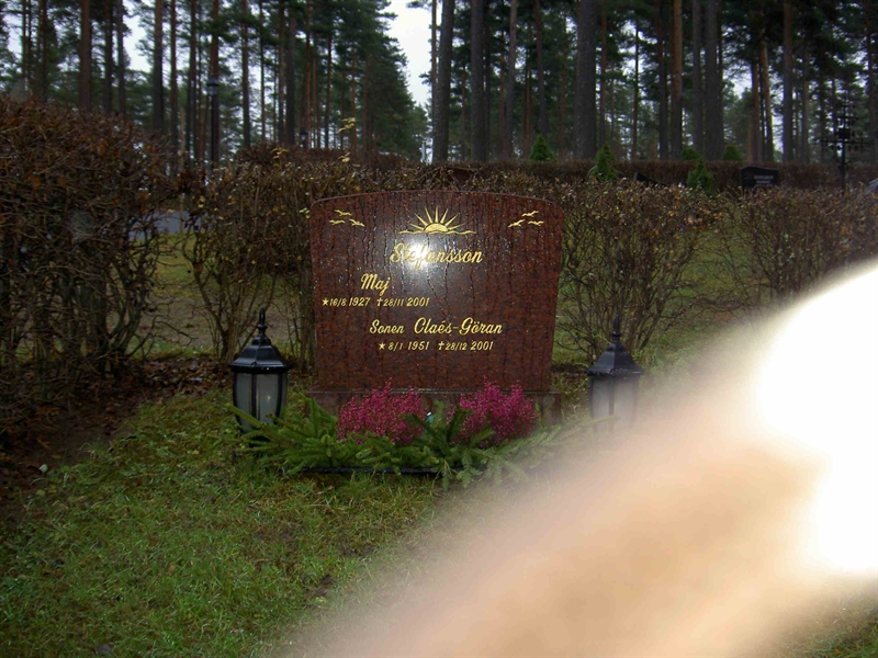 Grave number: 1 KV.8    48