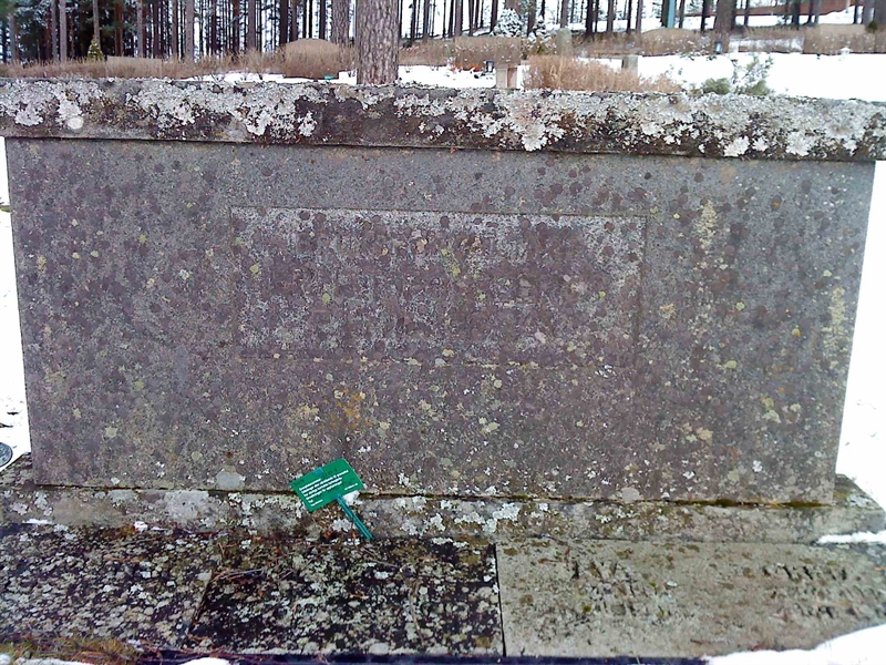Grave number: 1 GL12     9