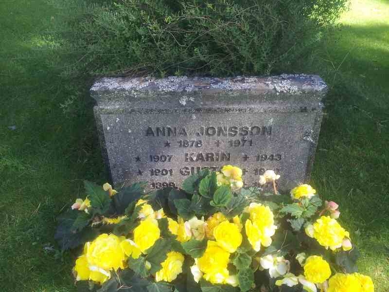 Grave number: 1 NF    40