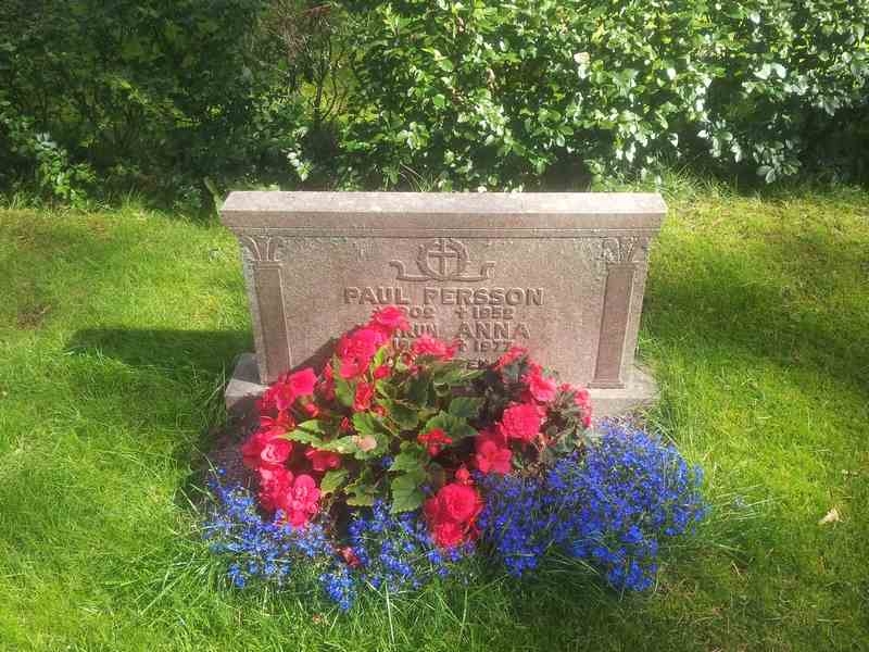 Grave number: 1 KV.1    91-92