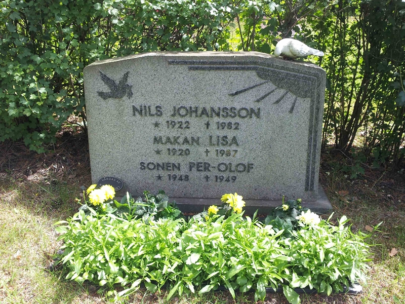 Grave number: 1 NH   101