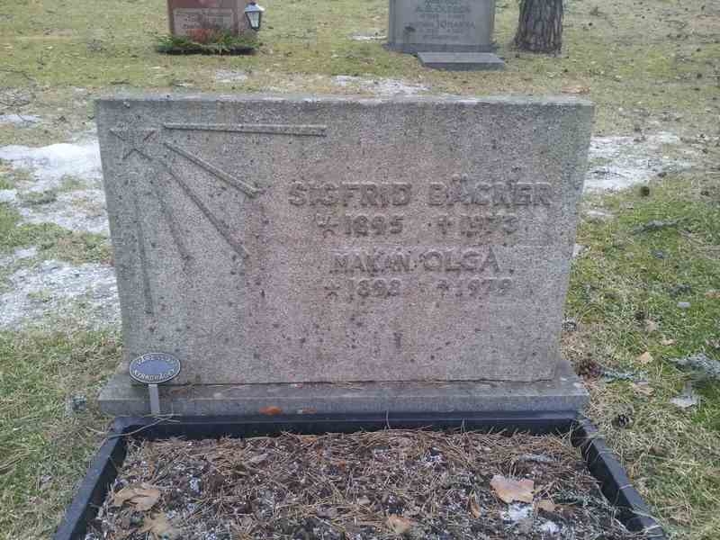 Grave number: 1 KV.3 1    31-32