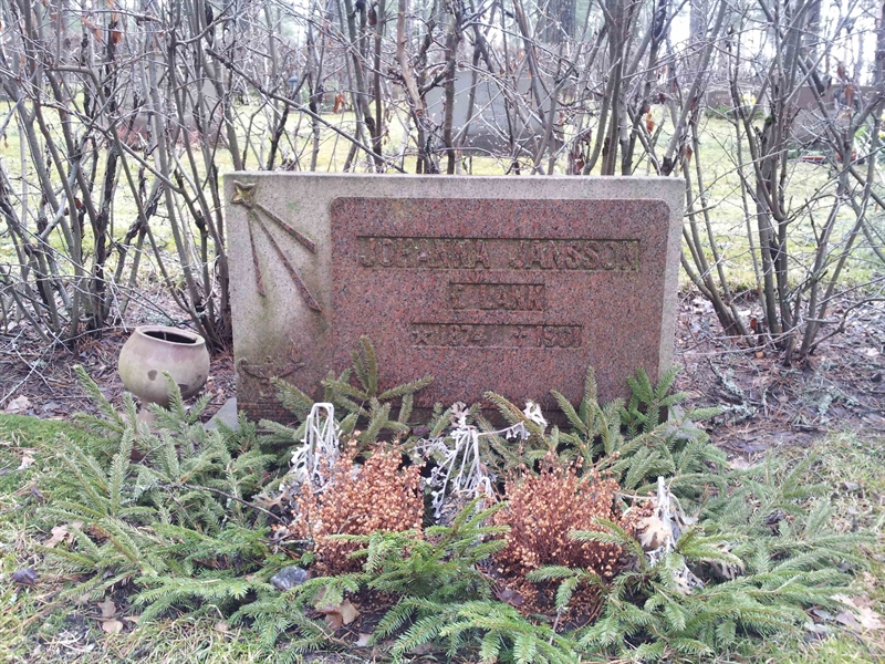 Grave number: 1 KV.3   174