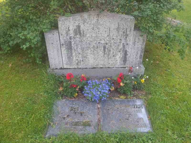 Grave number: 1 KV.2    34-35