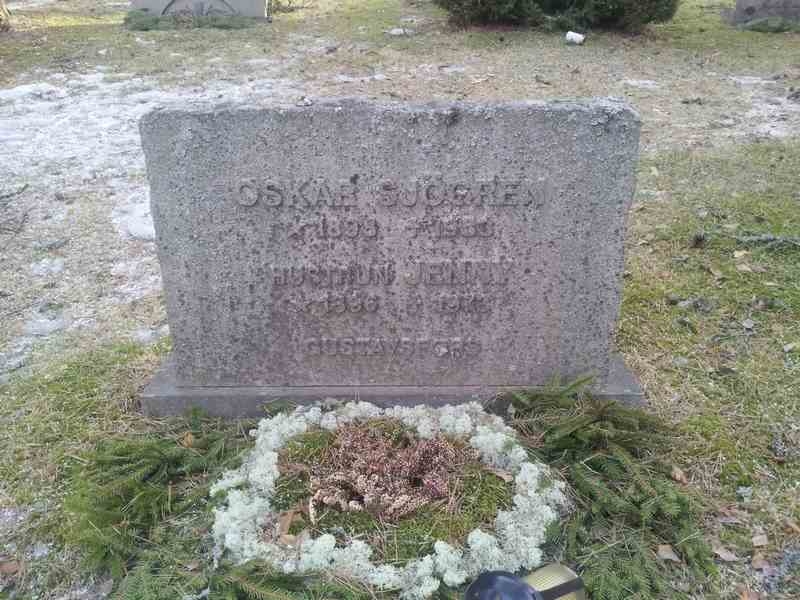 Grave number: 1 KV.3 1     2-3