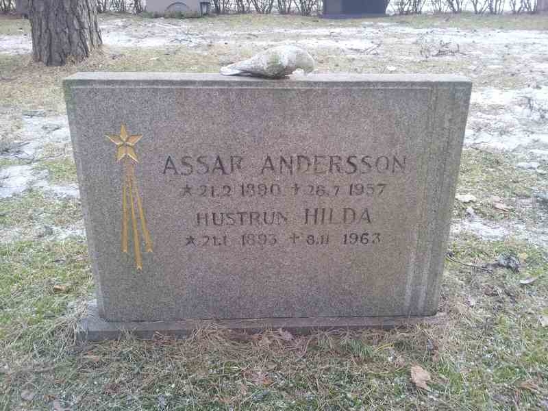 Grave number: 1 KV.3   125-126