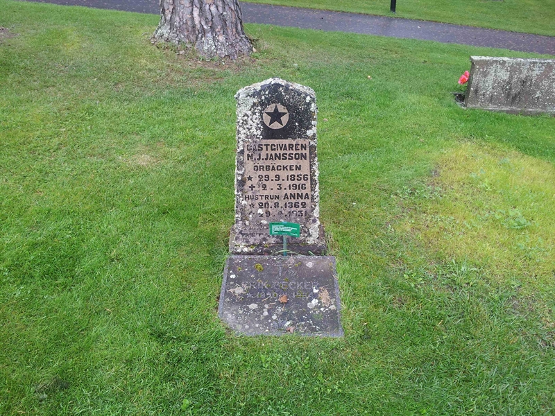 Grave number: 1 GL13    13