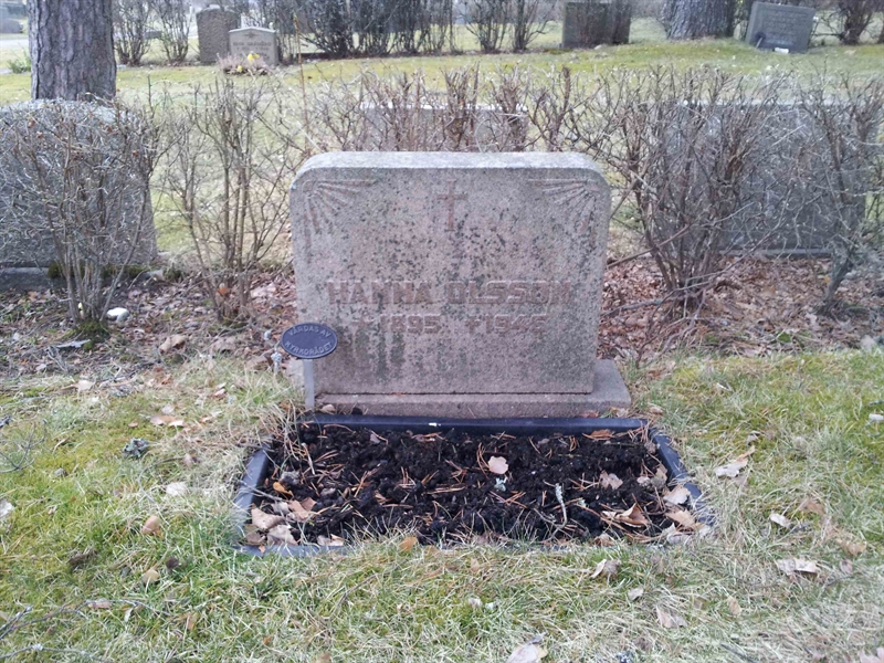 Grave number: 1 NH    95
