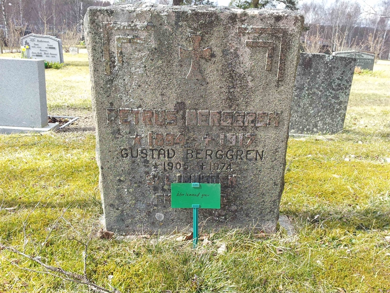 Grave number: 1 GL.8   138