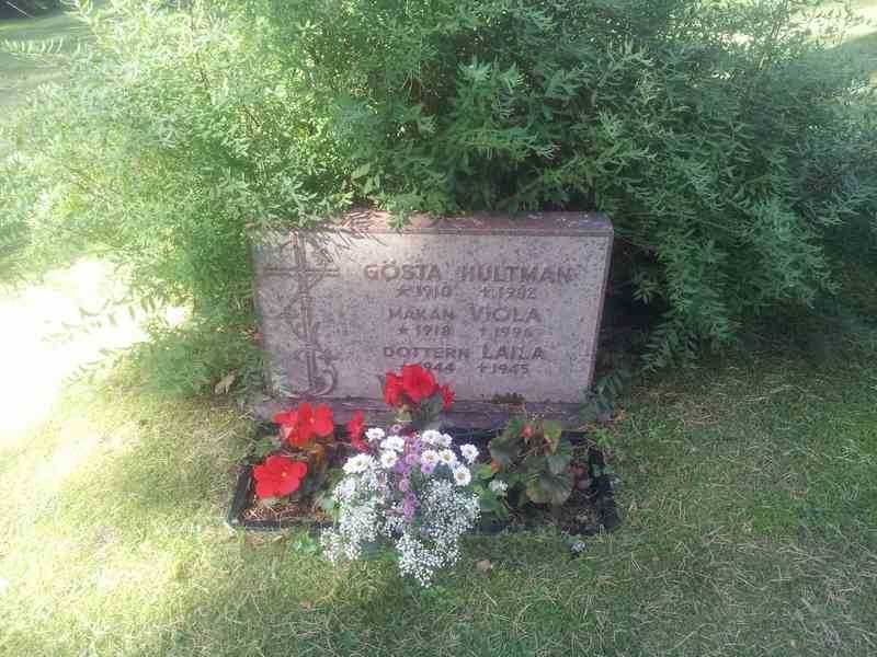 Grave number: 1 NE    25