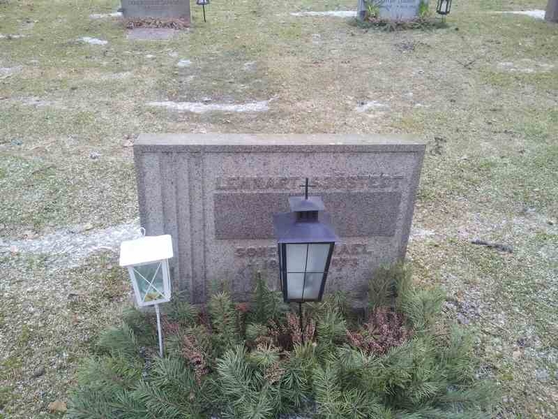 Grave number: 1 KV.3 1    22-23