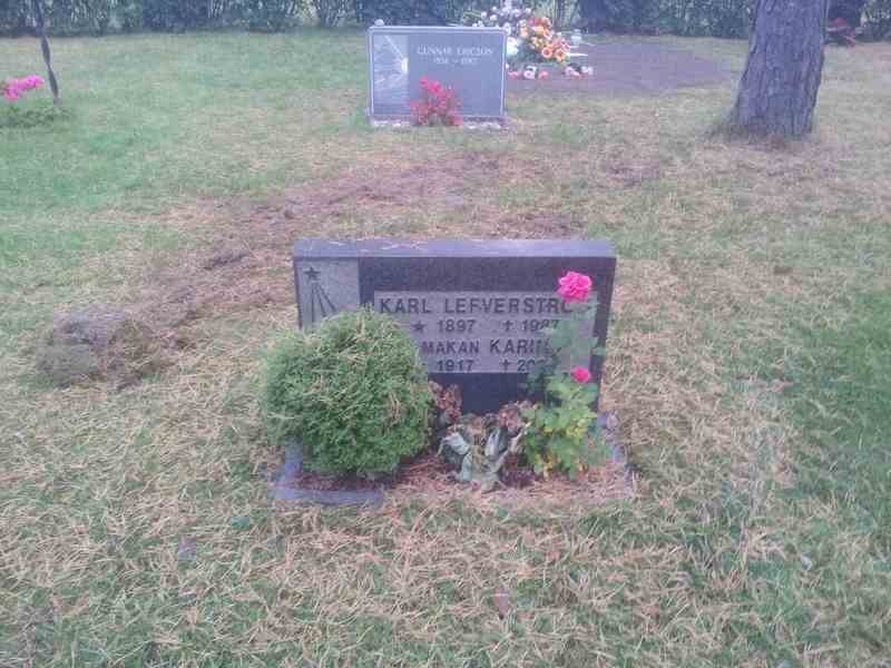 Grave number: 1 KV.9    17-18
