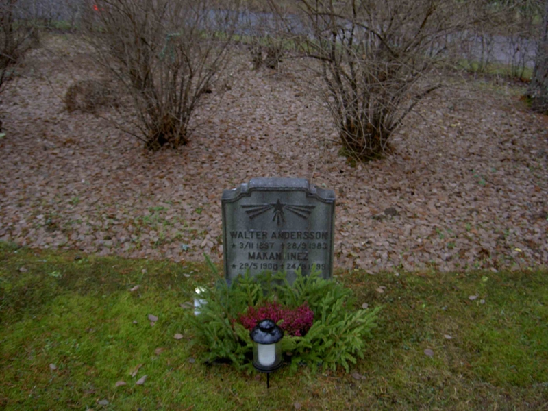Grave number: 1 KV.8   483