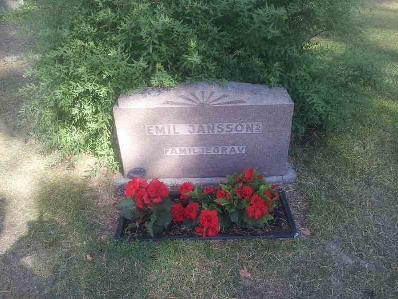 Grave number: 1 NE    77
