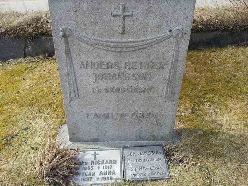 Grave number: 1 GL.1    22