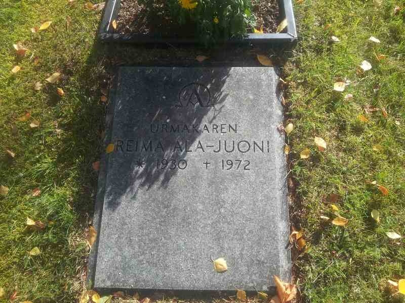 Grave number: 1 GL.7 1     5