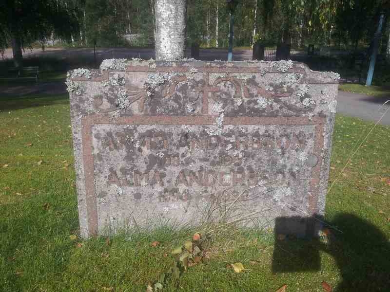 Grave number: 1 NK     4