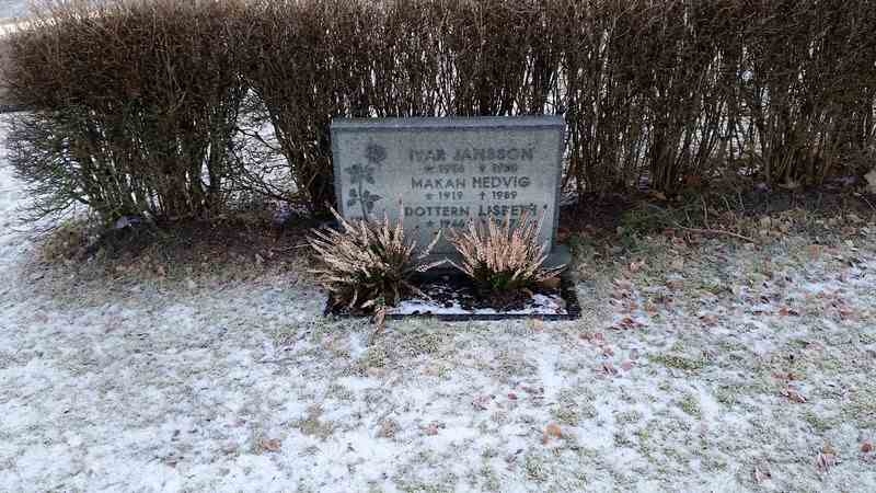 Grave number: 1 NI     1