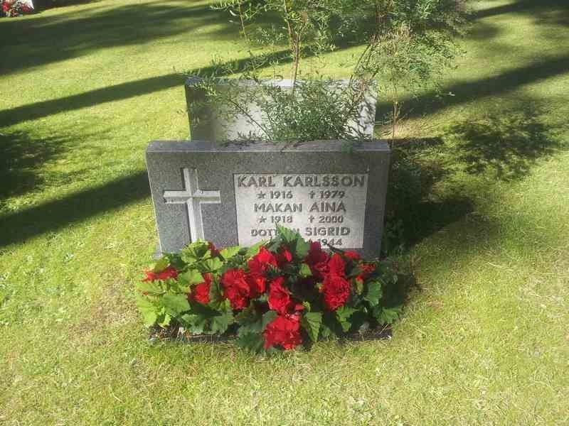 Grave number: 1 NE    56