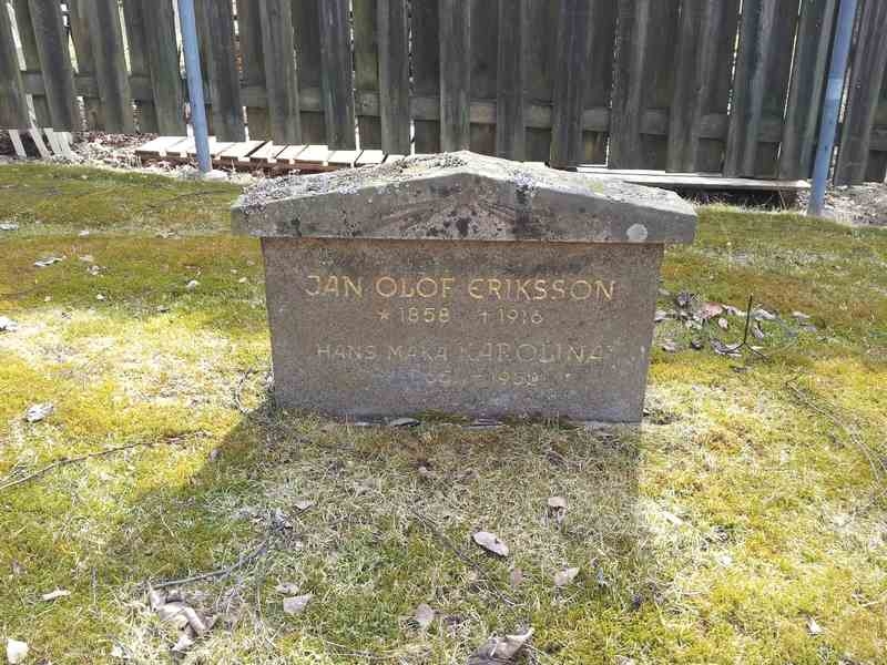 Grave number: 1 GL.2    18