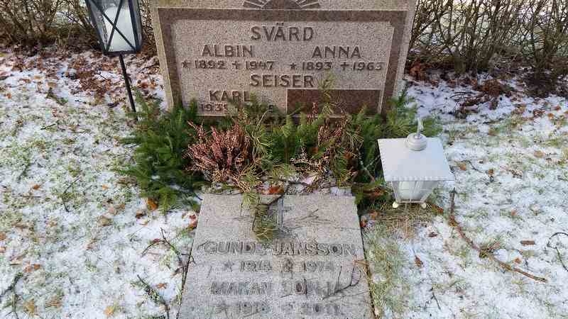 Grave number: 1 NI    43