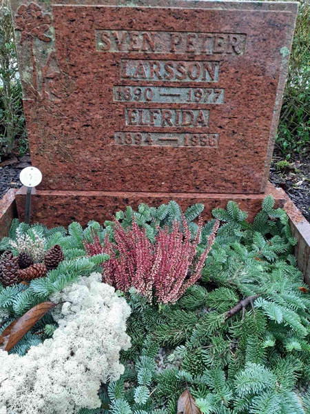 Grave number: NS U     18