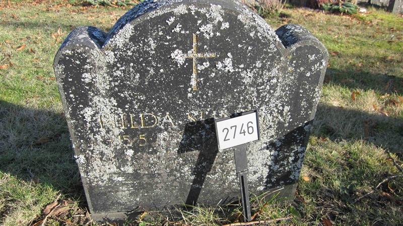 Grave number: KG G  2746