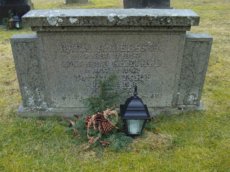 Grave number: BR AII    54