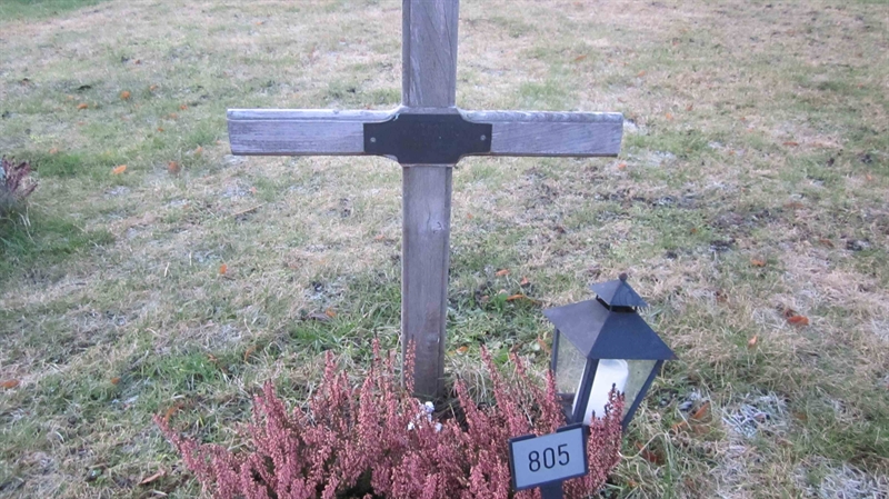Grave number: KG B   805, 806
