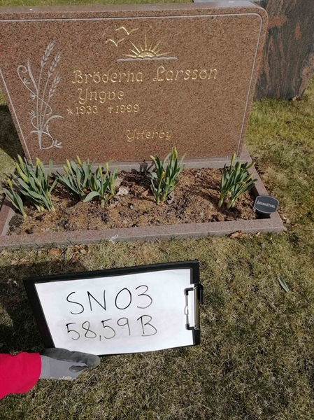 Grave number: SN 03    58, 59